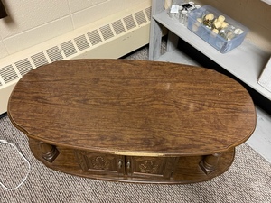 Oval Coffee Table