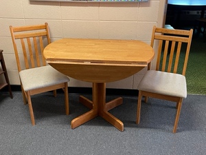Table and Two Chairs