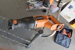 lot 209 image: Ridgid R844 x-BTU 18V Reciprocating Saw