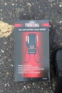 lot 241 image: Ironton 125 Amp 12V Battery Load Tester (New )