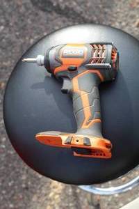 lot 261 image: Ridgid R86034 18V Drill with Battery