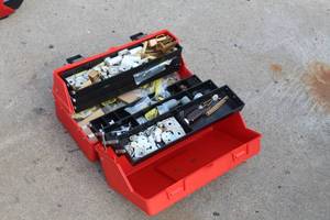 lot 273 image: Tool Aid Tool Box w Hand Tools