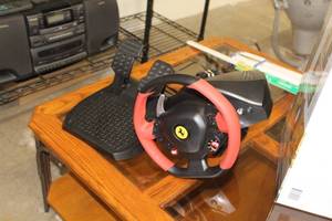 lot 328 image: Thrustmaster Video Game Steering Wheel Controller