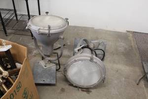 lot 341 image: Lot of (2) Grouse-Hinds Spot Lights