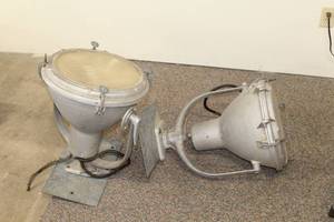 lot 342 image: Lot of (2) Grouse-Hinds Spot Lights