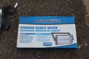 lot 430 image: WorkForce Overhead Quartz Heater (in original packaging)
