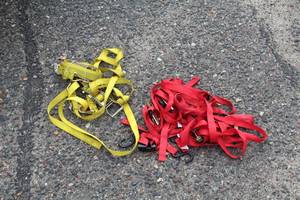 lot 455 image: Lot of (6) Tie-Down Straps