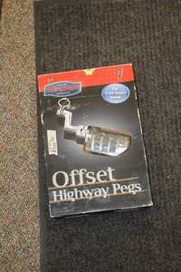 lot 53 image: Kuryakyn Offset Highway Pegs (in box)
