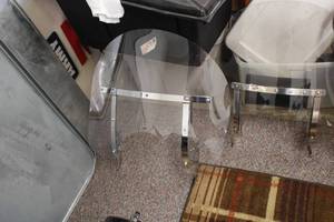 lot 61 image: Klock Werks Motorcycle Windshield w 15 Attachment