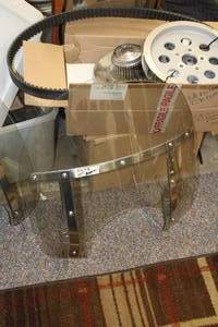 lot 63 image: Motorcycle Windshield w 14-12 Attachment