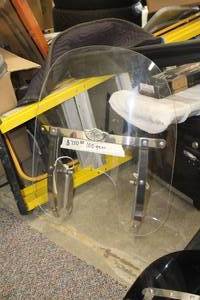 lot 65 image: Harley-Davidson 100th Anniversary Motorcycle Windshield w 10 Attachment