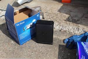 lot 472 image: Western Digital My Book Size 2TB Portable Hard Disk Drive