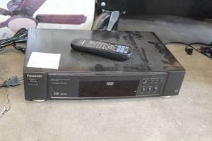 lot 485 image: Panasonic DVD-A120 DVD  Video CD  CD Player with Remote Control