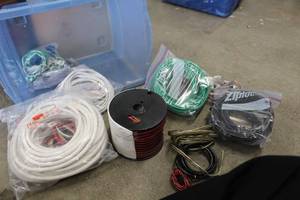 lot 497 image: Lot of  Wiring, Speaker Wire