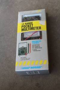lot 518 image: 12-Range Pocket Multimeter (New)