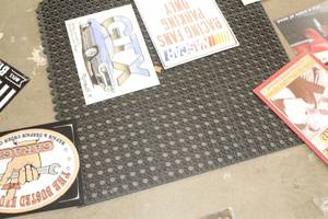 lot 558 image: Lot of (2) Rubber Shop Mats