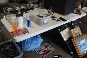 lot 559 image: PlasticMetal Folding Table