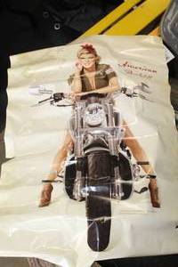 lot 575 image: American Bombshell Poster, Unframed