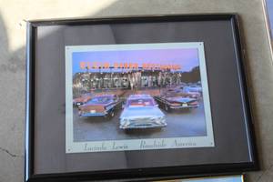 lot 579 image: Elgin Diner Restaurant - Lucinda Lewis Roadside America Framed Print