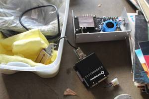 lot 531 image: Lot of  JDS Uniphase Wires and Power Bank