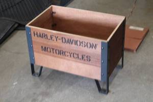 lot 536 image: Harley-Davidson Wooden Box