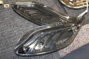 lot 89 image: Motorcycle Tinted Adjustable Air Deflectors