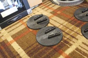 lot 108 image: Lot of (2) Harley-Davidson Motorcycle Kickstand Pad