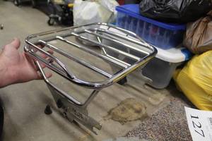 lot 128 image: Motorcycle Rear Saddlerack