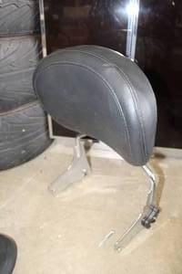 lot 166 image: Leather Motorcycle Sissy Bar Backrest (detachable)