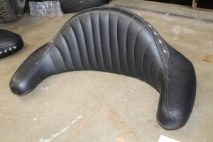 lot 164 image: Leather Motorcycle Backrest