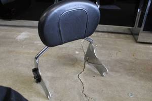 lot 147 image: Harley-Davidson Leather Motorcycle Sissy Bar Back Rest