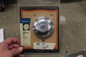 lot 183 image: Harley-Davidson 99786-03 100th Anniversary Motorcycle Fuel Cap (in original packaging)