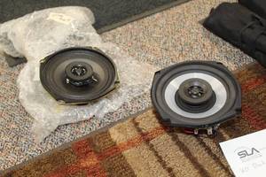lot 647 image: Lot of (3) 5-14 Motorcycle Speakers