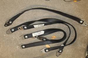 lot 667 image: Lot of (5) Harley-Davidson Leather Motorcycle Straps