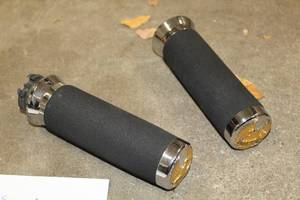 lot 684 image: Lot of (2) Eagle Spirit Motorcycle Handlebar Covers