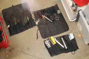 lot 664 image: Lot of (3) Motorcycle Tool Kits