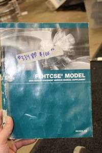 lot 725 image: 2005 Harley-Davidson FLHTCSE2 Motorcycle Service Manual Supplement