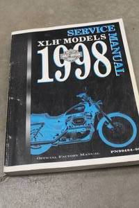 lot 722 image: 1998 Harley-Davidson XLH Motorcycle Service Manual