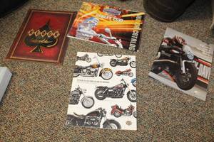 lot 784 image: Lot of (4) Harley-Davidson Motorcycles Motorcycle Magazines