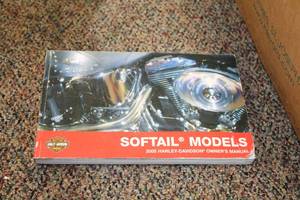 lot 780 image: 2005 Harley-Davidson Softail Motorcycle Owners Manual