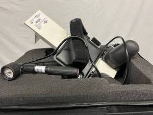 WOW SAUNDERS CERVICAL HOMETRAC DELUXE PNEUMATIC SYSTEM HOME NECK TRACTION DEVICE WCASE - EXCELLENT WORKING CONDITION&nbsp