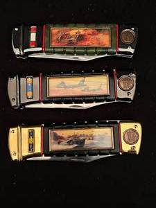 Lot of 3 Pocket Knives