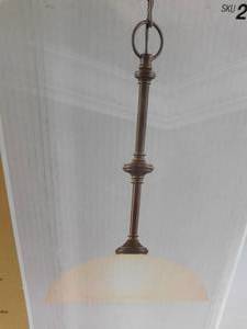 lot 25 image: New bristol pendant fixture