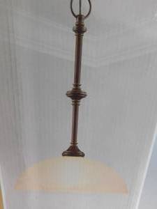 lot 26 image: New bristol pendant fixture