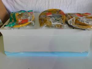 lot 74 image: 3 gas connectors and 30 kitchen range hood shell