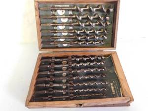 lot 127 image: Vintage set of Irwin drill bits