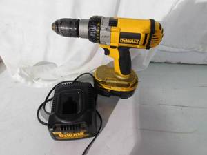 lot 274 image: DeWalt Drill, Battery and Charger