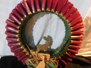 lot 286 image: Wreath, Hunting Plaque