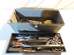 lot 297 image: Craftsman Tool Box with Tools