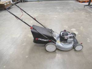 lot 805 image: Murray Push Lawn Mower, Model Unknown, Starts and Runs Well.